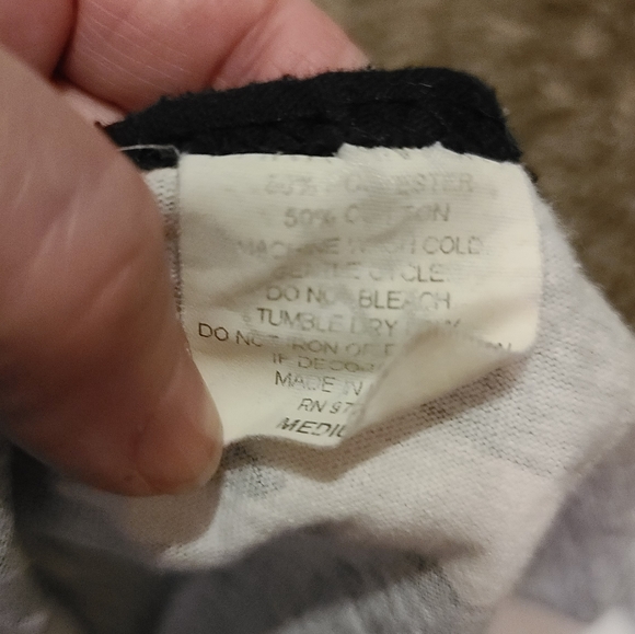 Black white & gray winter camo tank top szM - Picture 2 of 5